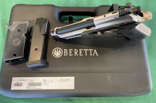 Pistolet BERETTA modèle 92X Performance inox en 9mm