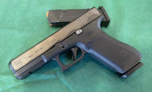 Pistolet Glock modèle 17 Gen5 en 9x19 mm (Occasion)